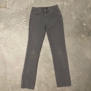 Earl jeans. Straight leg, pretty grey, size 2.